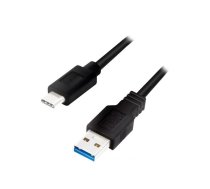 Cable; USB 3.2; USB A plug,USB C plug; 3m; black; 5Gbps; 15W; 3A; 5V | CU0171  | CU0171