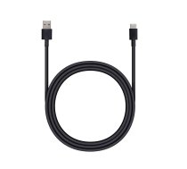 Cable USB A to Type C 3.0 2A HD2 1 m black | 5901737852601 | 5901737852601 | 85444290