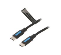 CABLE USB-C TO USB-C/1M BLACK COSBF VENTION | COSBF | 6922794749443