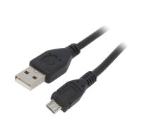 CABLE USB2 A PLUG/MICRO B 1M/CCP-MUSB2-AMBM-1M GEMBIRD | CCP-MUSB2-AMBM-1M  | 8716309082105