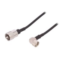 Cable with a plug; 3.6m; LC27,UHF | CABLE-LC27-UHF/3.6