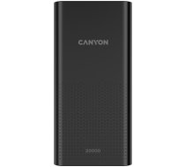 CANYON power bank PB-2001 20000 mAh Black | CNE-CPB2001B | 5291485008307 | CNE-CPB2001B