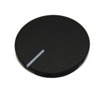 Cap; ABS; black; push-in; Pointer: white; round | A4140100 | A4140100