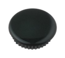 Cap; black; Mounting: push-in; plastic | SK17-Z/B  | 332.663