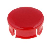 Cap; red; Mounting: push-in; plastic | SK11.5-Z/R  | 499.642