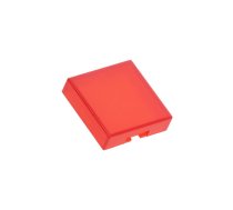 Cap; UB series; 12x12x3mm; red; UB | AT4074C  | AT4074C