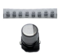 Capacitor: electrolytic; SMD; 470uF; 10VDC; Ø8x10mm; ±20%; 1000h | RC1A477M08010VR | RC1A477M08010VR