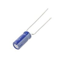 Capacitor: electrolytic; THT; 10uF; 100VDC; Ø5x11mm; ±20%; 2000h | SD2A106M05011PA | SD2A106M05011PA