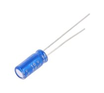 Capacitor: electrolytic; THT; 56uF; 16VDC; Ø5x11mm; Pitch: 2mm; ±20% | JRG-56U/16  | JRG1C560M02000500110000B