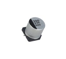 Capacitor: hybrid; H: 10.2mm; 390uF; 35VDC; 2.8A; SMD; ESR: 20mΩ; ZKU | EEHZK1V391UP | EEHZK1V391UP