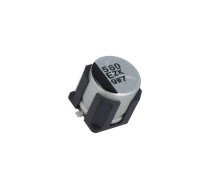 Capacitor: hybrid; H: 10.2mm; 560uF; 25VDC; 2.8A; SMD; ESR: 20mΩ; ZKU | EEHZK1E561UV | EEHZK1E561UV
