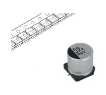 Capacitor: hybrid; H: 10.2mm; 56uF; 63VDC; 1.8A; SMD; ESR: 30mΩ; ZA | EEHZA1J560P | EEHZA1J560P