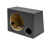 Car loudspeaker enclosure; MDF; black melange; textil; 300mm | OB.PW.BR02  | SK12