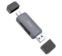 Card Reader HOCO HB45, 2 Slots: SD, TF, USB-A, USB-C | CA914777  | 6942007620529