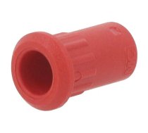 Case; 25A; 20.5mm; red; for banana sockets | I-EB4-I-22  | 64.3030-22