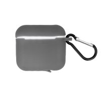 Case for Airpods Pro gray with hook | GSM098921  | 5900495825445 | GSM098921