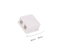 Case; socket; Keystone; white; surface-mounted; female | LOG-NK4036  | NK4036