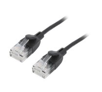Category 6A Network Cable Vention IBIBI 3m Black Slim Type | IBIBI  | 6922794742970 | 056261