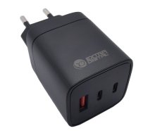 Charger EXTRA DIGITAL GaN 2x USB Type-C, USB Type-A: 65W, PPS | SC230310  | 9990000230310