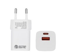 Charger EXTRA DIGITAL GaN USB Type-C, USB Type-A: 30W, PPS | SC230341  | 9990000230341