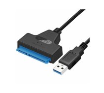 Cietā diska 2.5" adapteris - SATA (7+15pin) uz USB | 86326