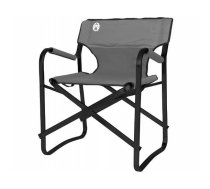 Coleman Steel Deck Chair 2000038340, camping chair (grey/black) | SEM2040251  | 2040251