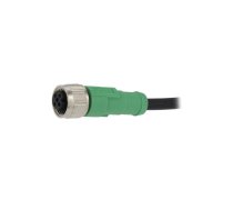 Connection lead; M12; PIN: 3; straight; 10m; plug; 250VAC; 4A; SAC | 1403486  | SAC-3P-10,0-PVC/M12FS