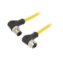 Connection lead; M12; PIN: 4; 10m; plug; 250VAC; 4A; PVC; IP68; 250VDC | C4BD05M010  | C4BD05M010