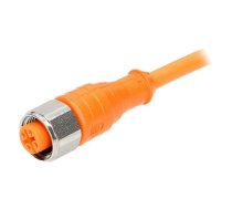 Connection lead; M12; PIN: 4; straight; 10m; plug; 230VAC; 4A; 230VDC | PRKT4-07/10M  | PRKT 4-07/10 M