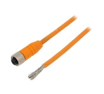 Connection lead; M12; PIN: 4; straight; 10m; plug; 240VAC; 4A; RKTS | RKTS4-182/10M  | RKTS 4-182/10 M