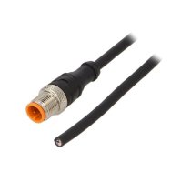 Connection lead; M12; PIN: 4; straight; 10m; plug; 250VAC; 4A; 1200 | 121004002-10M  | 1210 04 002 10M