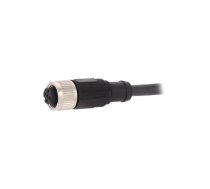 Connection lead; M12; PIN: 5; straight; 10m; plug; 60VAC; 4A; PUR | 22260464  | AB-C5-10,0PUR-M12FS-SH