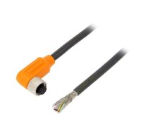 Connection lead; M12; PIN: 8; angled; 10m; plug; 30VAC; 4A; RKWTS | RKWTS8-299/10M  | RKWTS 8-299/10 M