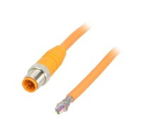 Connection lead; M12; PIN: 8; straight; 10m; plug; 30VAC; 2A; RSTS | RSTS8-184/10M  | RSTS 8-184/10 M