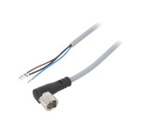 Connection lead; M8; PIN: 3; angled; 10m; plug; 60VAC; 3A; NEBU; 60VDC | NEBU-M8W3-K-10-LE3  | 541335