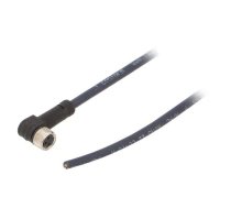 Connection lead; M8; PIN: 3; angled; 10m; plug; 60VAC; 4A; CF9-CF.INI | MAT9043727  | CF.INI-P3-M8-BW-10