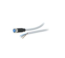 Connection lead; M8; PIN: 3; straight; 10m; plug; 60VAC; 4A; Y; IP67 | YF8U13-100VA1XLEAX  | YF8U13-100VA1XLEAX