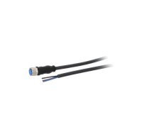 Connection lead; M8; PIN: 3; straight; 10m; plug; 60VAC; 4A; Y; IP67 | YF8U13-100UA1XLEAX  | YF8U13-100UA1XLEAX