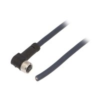 Connection lead; M8; PIN: 4; angled; 5m; plug; 30VAC; 4A; CF9-CF.INI | MAT9043733  | CF.INI-P4-M8-BW-5