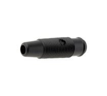 Connector: 4mm banana; adapter; black; banana 4mm socket | R8-C107-B