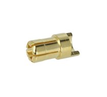 Connector: 6mm banana; plug; 60A; 8AWG; 0.2mΩ | GC6010-M