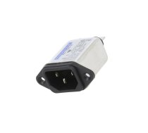 Connector: AC supply; socket; male; Inom: 10A; Ir: 0.35mA; 250VAC | RID1042H | RID1042H
