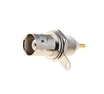 Connector: BNC; socket; female; with long thread; soldering | BNC-006-L  | BNC-006-L