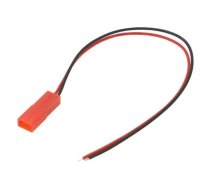 Connector; cables,JST SYR-02T socket; 150mm | JST-SYP-2P-LIPO  | JST-SYP-2P-LIPO