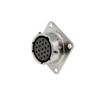 Connector: circular; socket; PIN: 19; female; soldering; PT/451 | PT02A1419S23  | PT02A1419S023