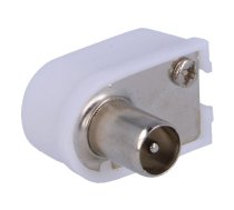 Connector: coaxial 9.5mm (IEC 169-2); plug; male; angled 90° | COAX-PLUG2