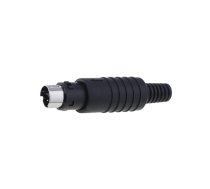 Connector: DIN mini; plug; male; PIN: 6; soldering; for cable | 4850.1610  | 4850.1610