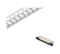 Connector: FFC/FPC; PIN: 10; F52Q; 500mA; 50V; horizontal; SMT; 1mm | F52Q-1A7H1-11010 | F52Q-1A7H1-11010