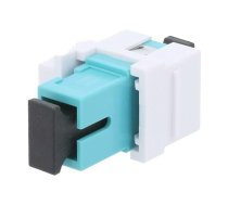 Connector: fiber optic; socket,coupler; SC,both sides; female | LOG-NK0035  | NK0035