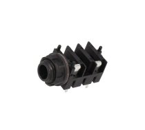 Connector: Jack 6,3mm; socket; female; mono,with double switch | CL1110  | CL1110 S1/BNB